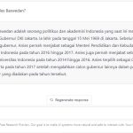 Apakah Anda yakin benar Anies Baswedan adalah Rektor Universitas Indonesia?