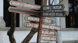 Ilustrasi. Petunjuk arah Toilet di Lawang Sewu Semarang. Foto: dok. pribadi