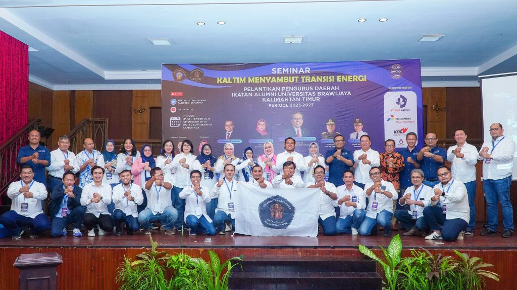Pengurus Daerah Ikatan Alumni Universitas Brawijaya (IKA UB) Kalimantan Timur. Foto: Panitia