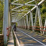 Jembatan Cangar, Sabtu (25/4/2026). Foto: diperkuat dengan AI.